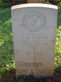 Dar Es Salaam War Cemetery - Mardon, A W